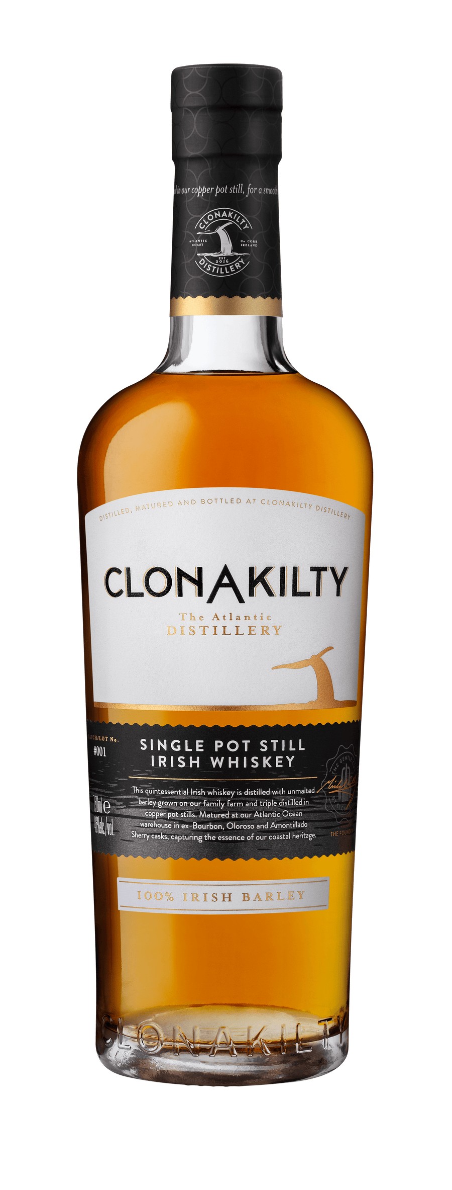 Clonakilty Distillery Single Pot Still Irish Whiskey Irish Whisky Clonakilty Distillery