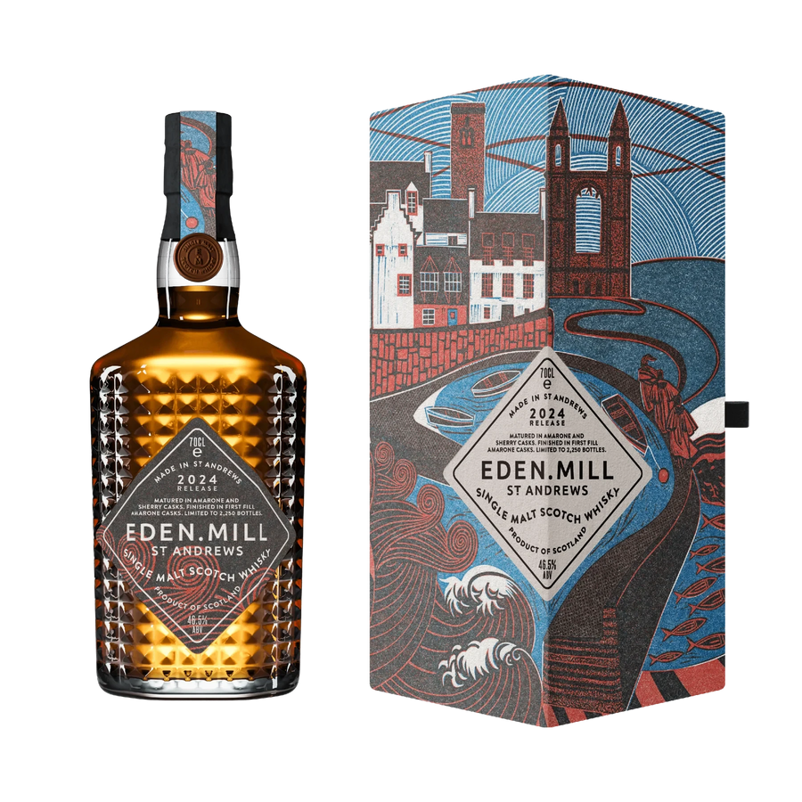Eden Mill The Art of St Andrews 2024 Release Matured in Amarone Sherry Casks Scotch Eden Mill