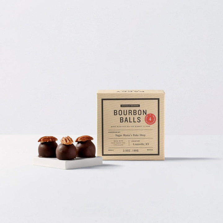 Pappy & Company Handmade Bourbon Balls (Pack of 4) Food Pappy & Company