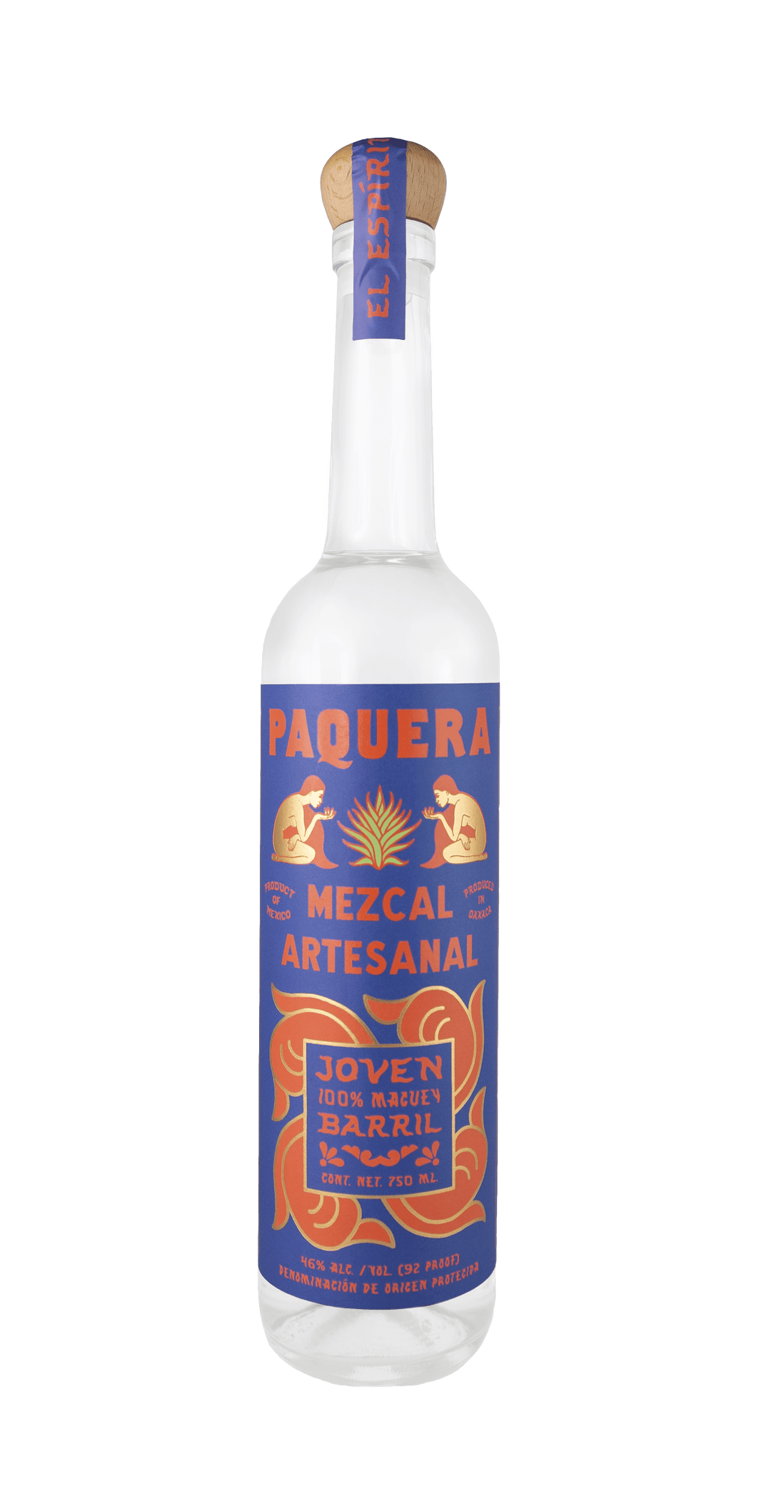 Paquera Mezcal 100% Barril Mezcal Paquera Mezcal