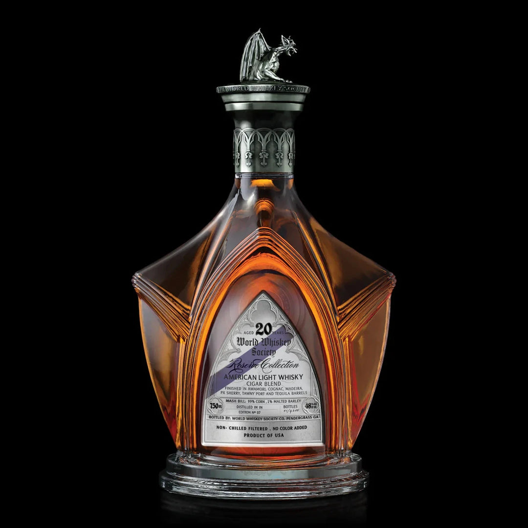 World Whiskey Society 20 Year Old Cigar Blend American Whiskey World Whiskey Society
