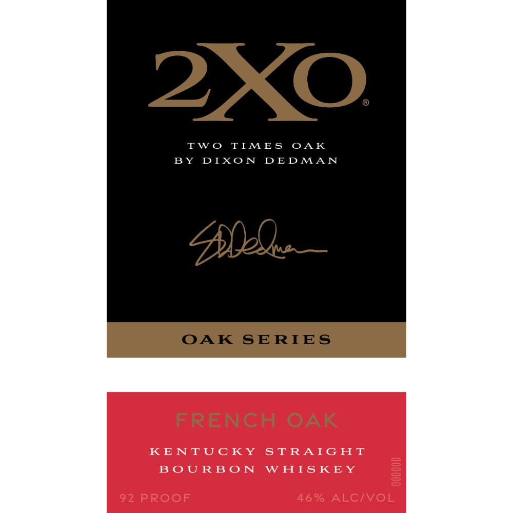 2XO Oak Series French Oak Kentucky Straight Bourbon Bourbon 2XO