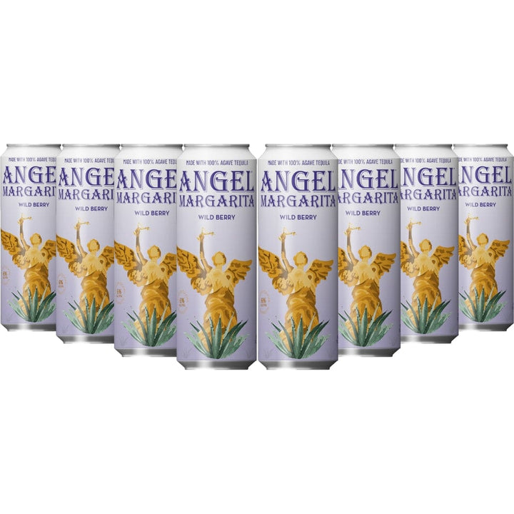 Angel Wild Berry Margarita 8pk by Hailee Steinfeld Canned Cocktails Angel Margarita