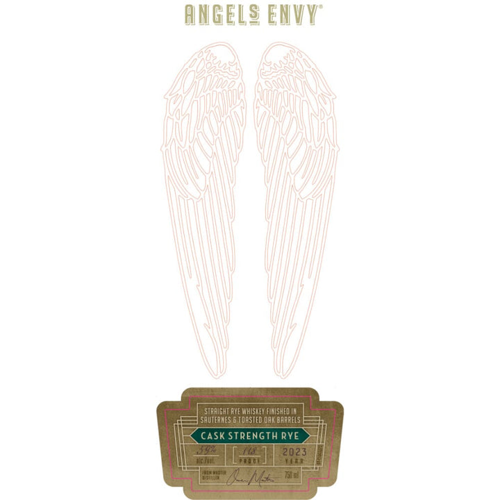 Angel's Envy Cask Strength 2023 Rye Whiskey Angel's Envy
