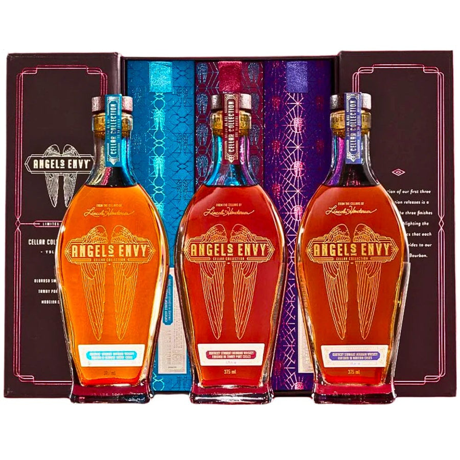 Angel's Envy Cellar Collection Series Volume 1-3 375ml Bourbon Angel's Envy