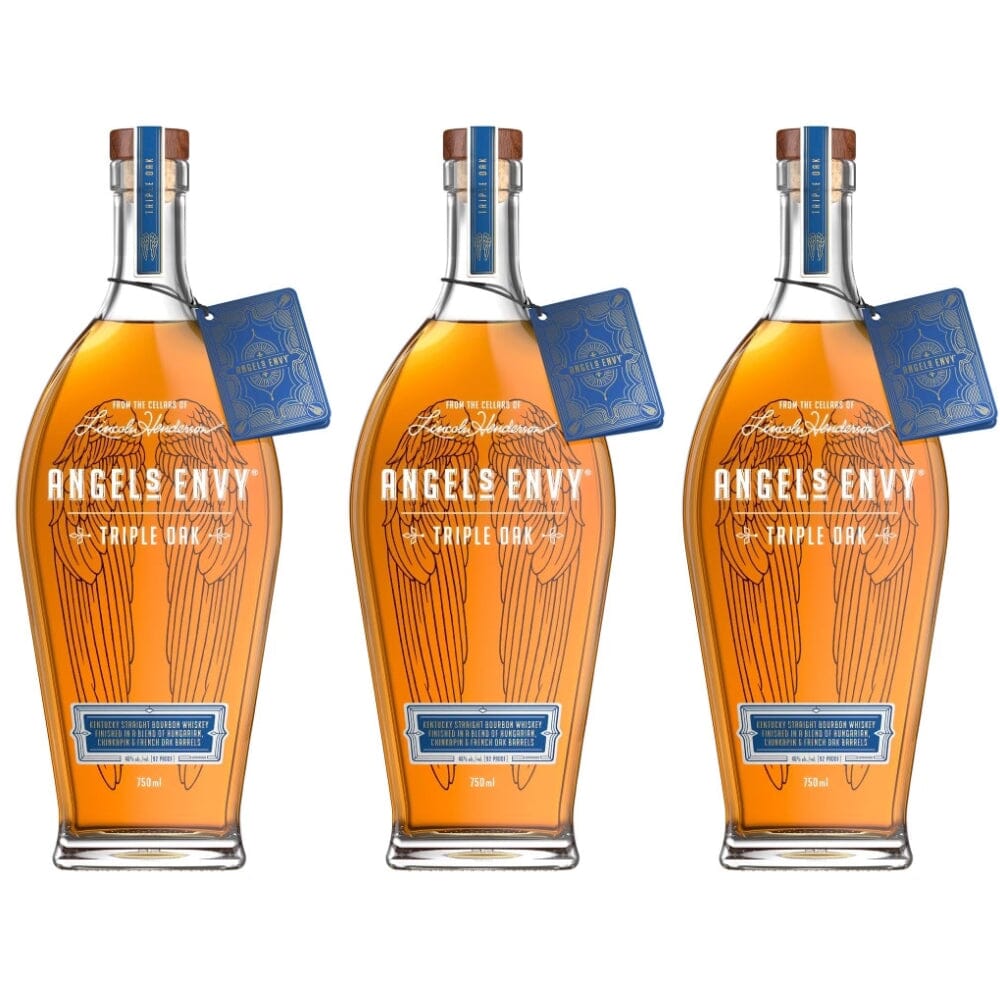 Angel’s Envy Triple Oak Straight Bourbon 3pk Bourbon Angel's Envy