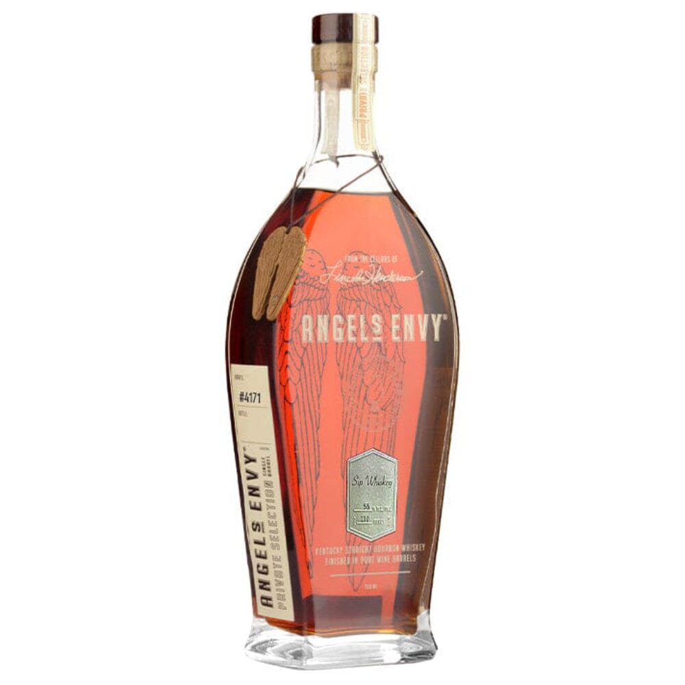 Angel’s Envy X Sip Whiskey Single Barrel “Bad Santa” Private Cask Selection 110 Proof Bourbon Angel's Envy