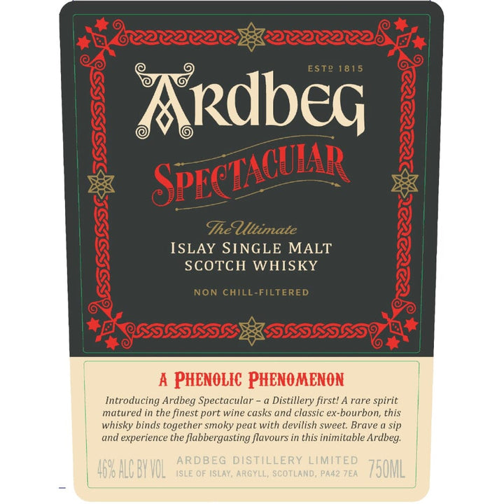 Ardbeg Spectacular Single Malt Scotch Scotch Ardbeg
