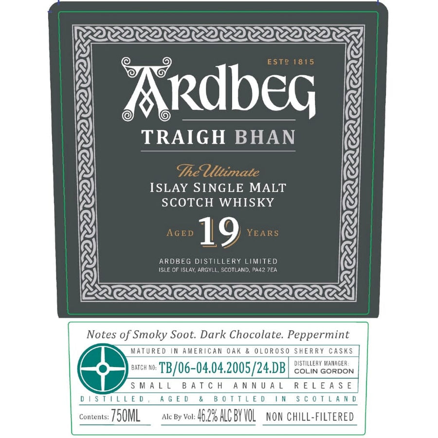 Ardbeg Traigh Bhan 19 Year Old Batch 6 Scotch Ardbeg