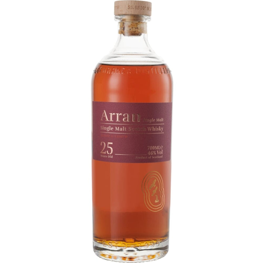 Arran 25 Year Old Single Malt Scotch 700ml Scotch The Arran