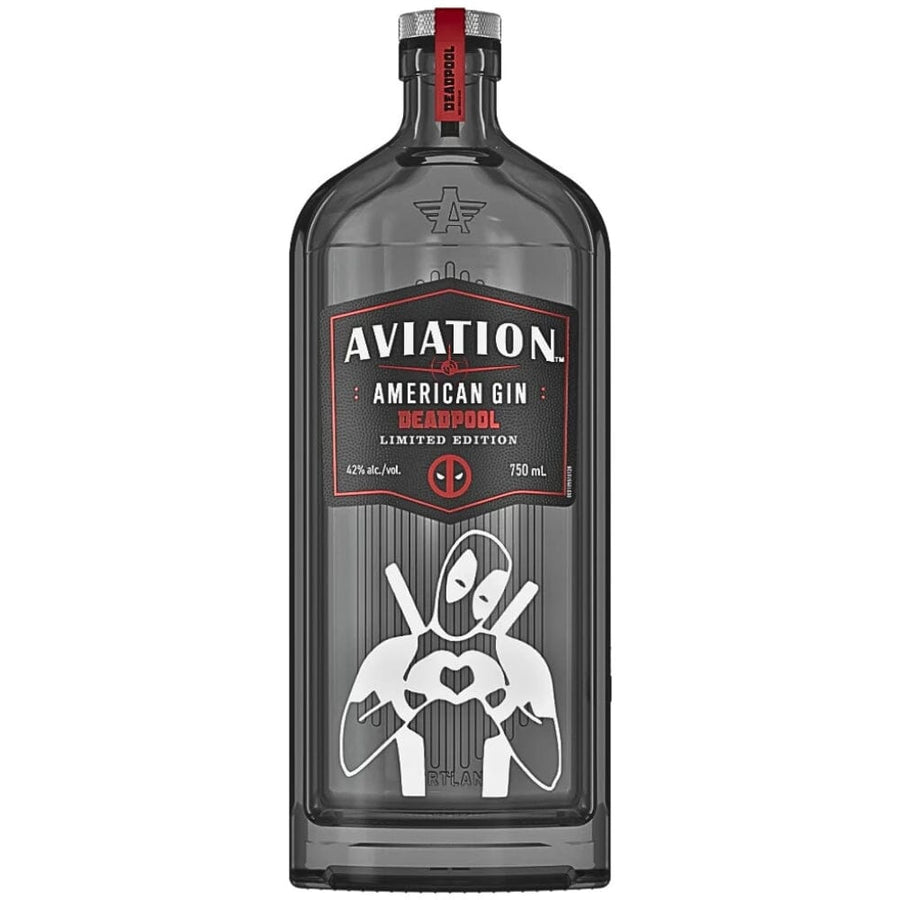 Aviation Gin W/ Deadpool Limited Edition Custom Engraving Gin Aviation