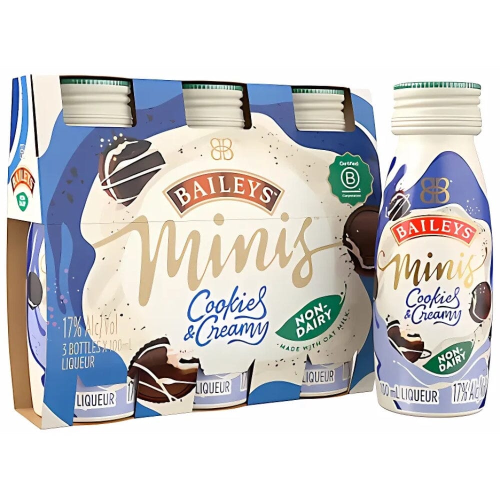 Buy Baileys Minis Cookies & Creamy 100ml 3PK Online | SipWhiskey