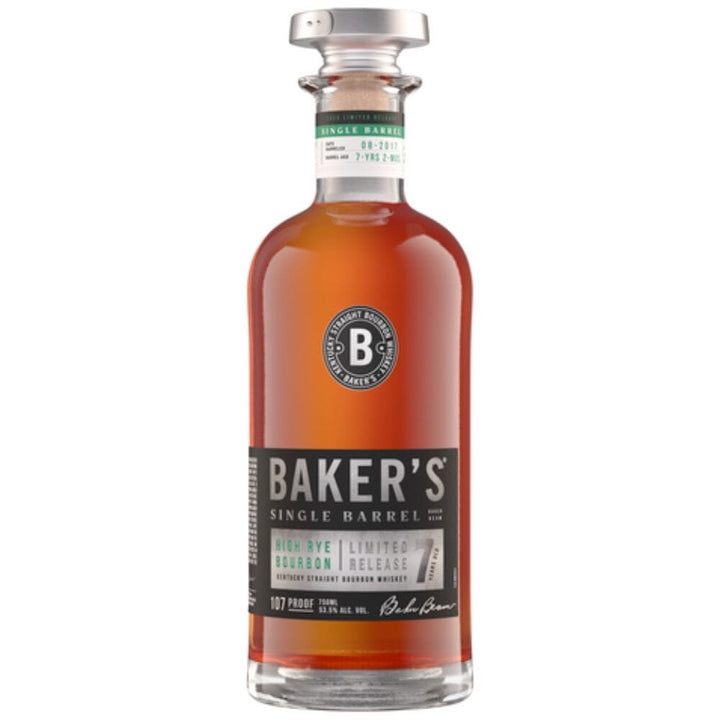Baker’s 7 Year Old Single Barrel High Rye Bourbon Bourbon Baker’s Bourbon
