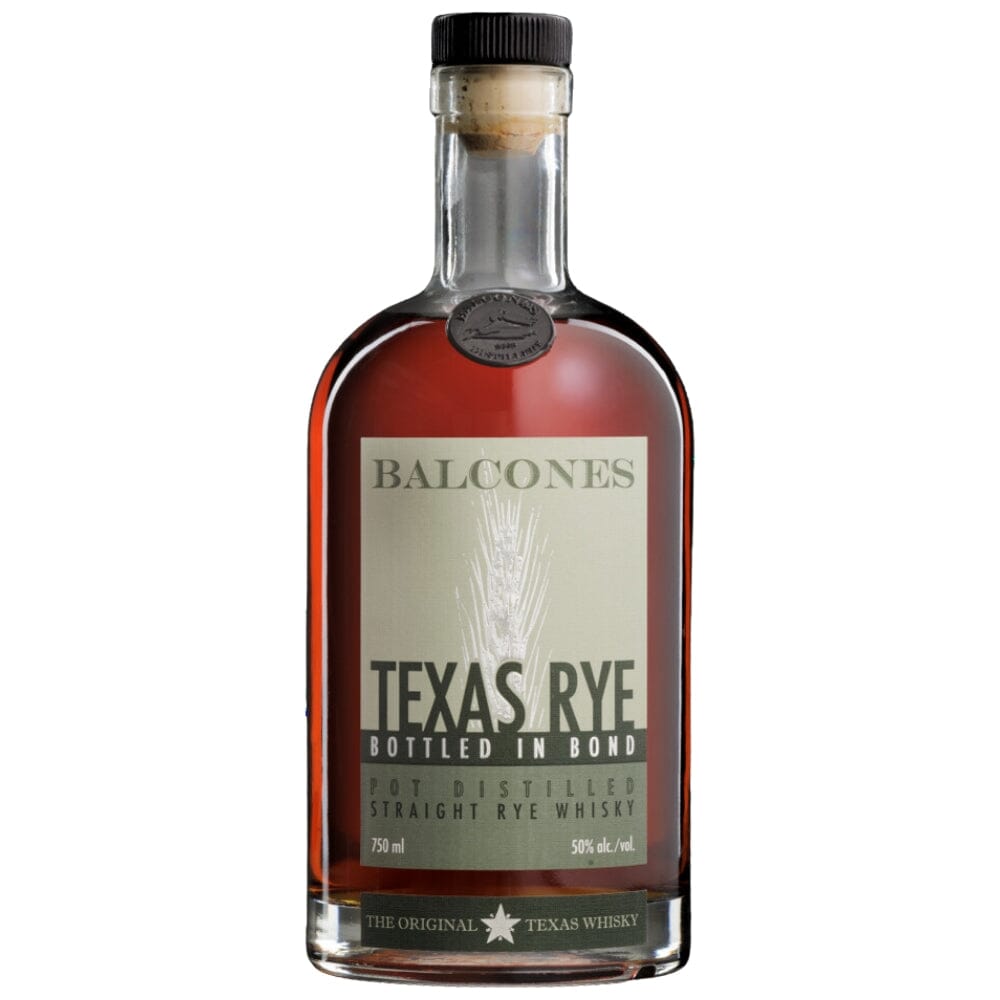 Balcones Texas Rye Bottled-in-Bond Rye Whiskey Balcones