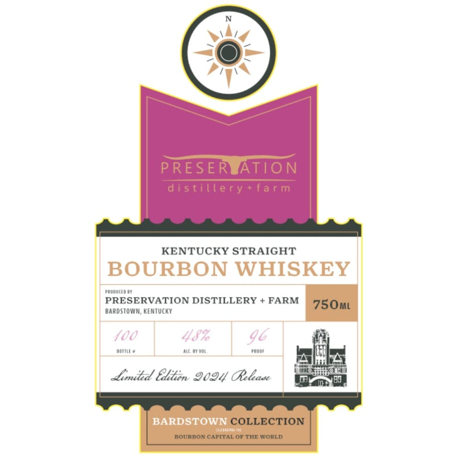 Bardstown Collection Preservation Distillery 2024 Release Bourbon Bardstown Bourbon Company