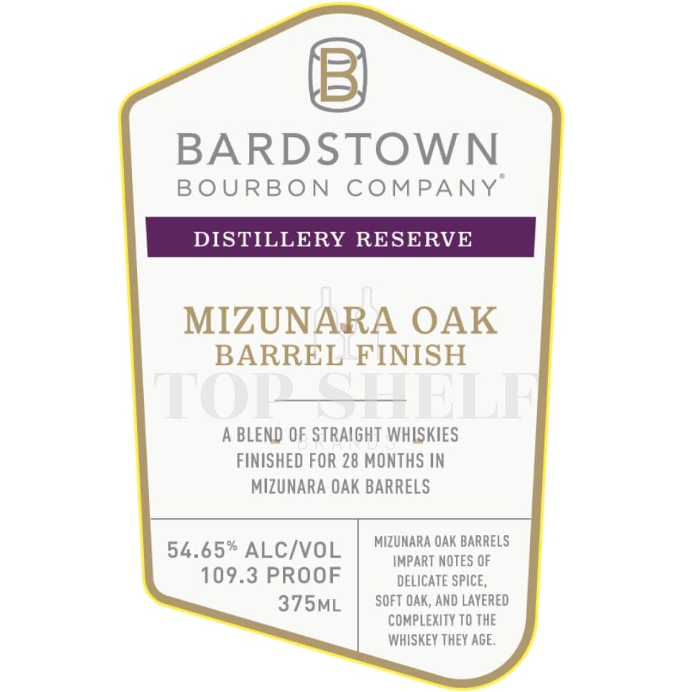Buy Bardstown Distillery Reserve Mizunara Oak Barrel Finish Online