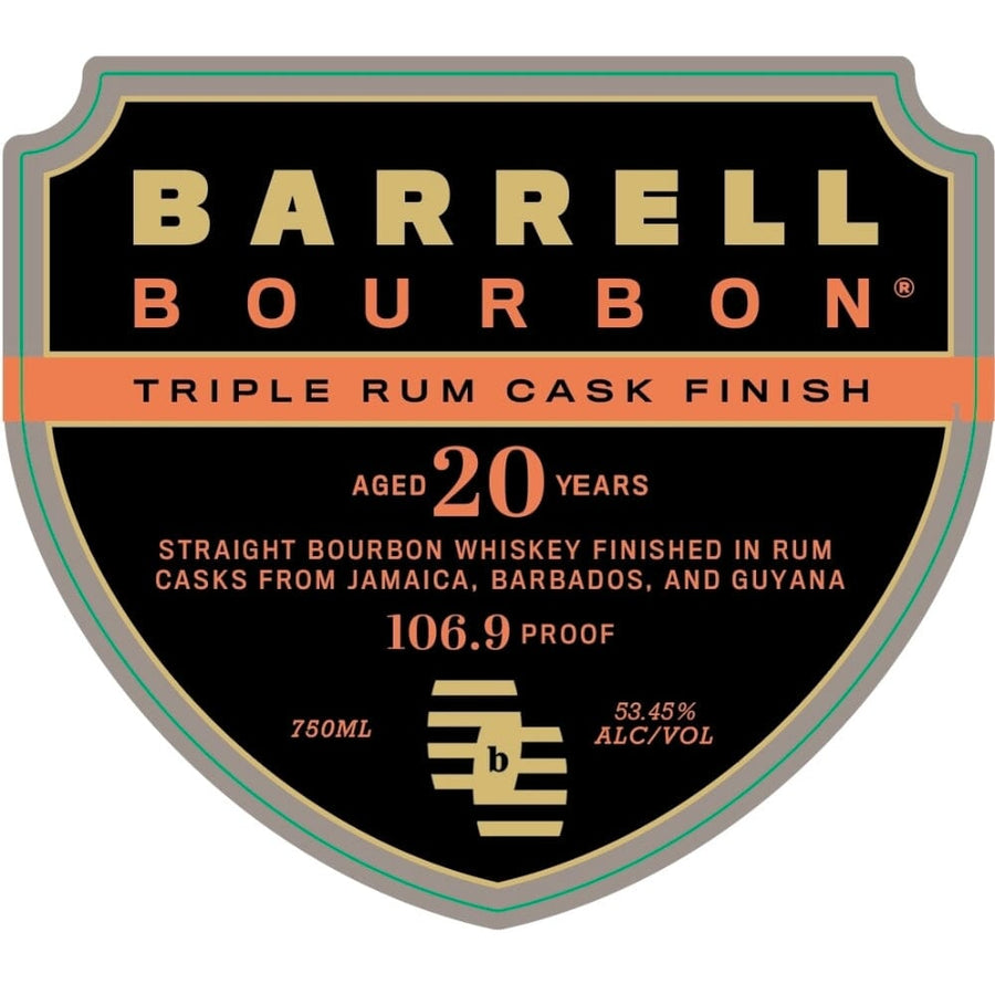 Barrell Bourbon 20 Year Old Triple Rum Cask Finish Bourbon Barrell Craft Spirits