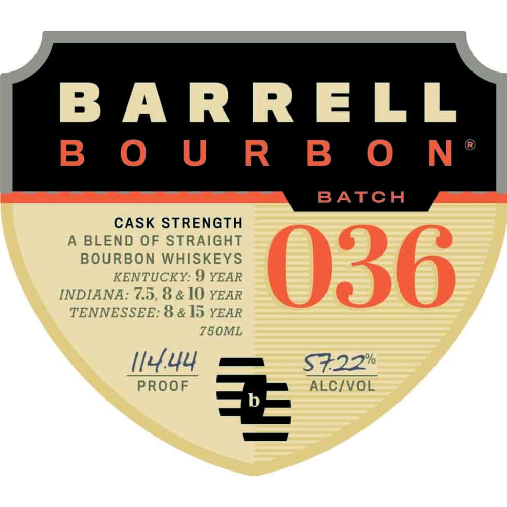 Barrell Bourbon Batch 036 Bourbon Barrell Craft Spirits