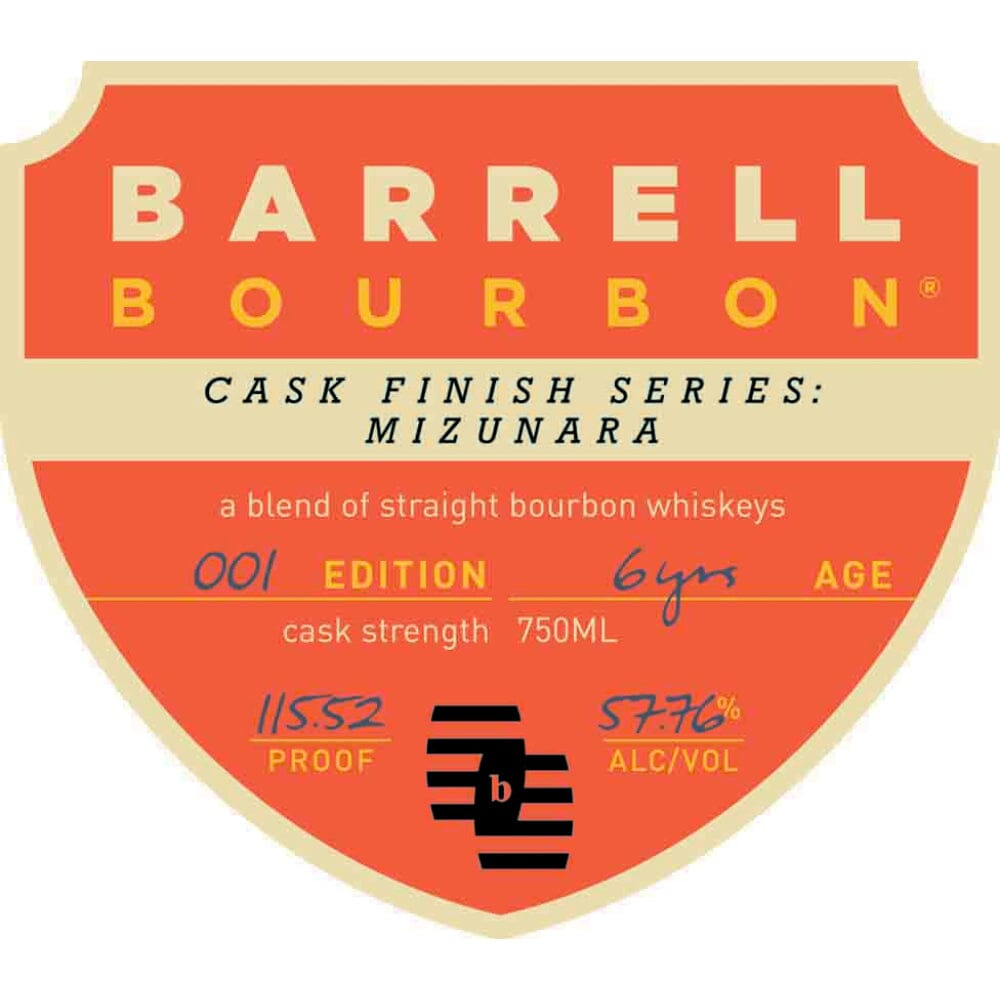 Barrell Bourbon Cask Finish Series: Mizunara Bourbon Barrell Craft Spirits