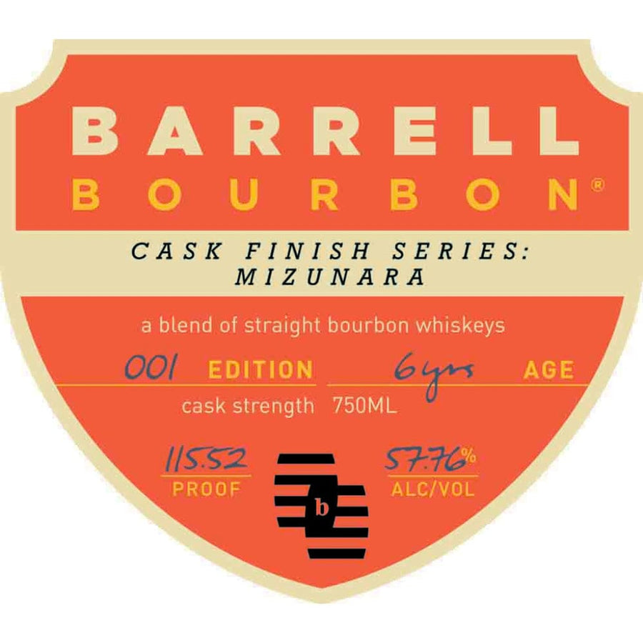 Barrell Bourbon Cask Finish Series: Mizunara Bourbon Barrell Craft Spirits