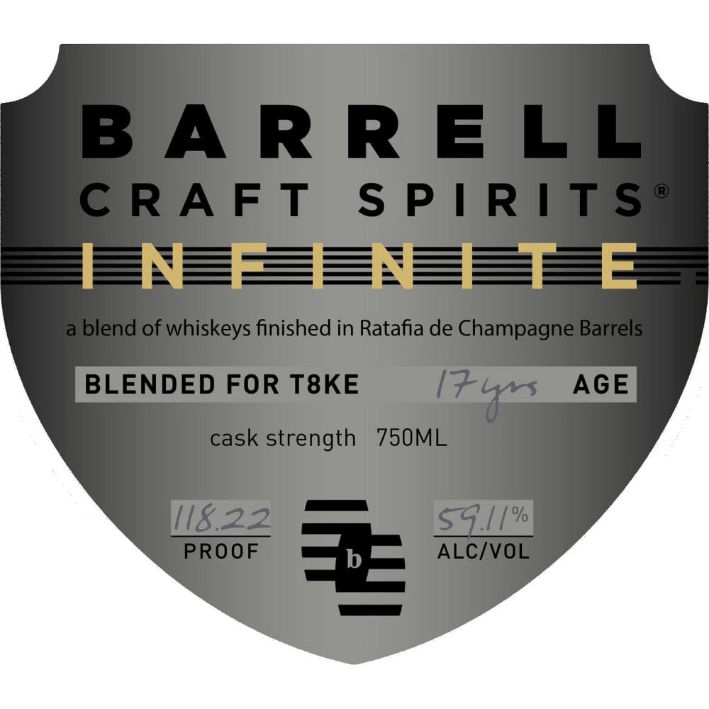 Barrell Craft Spirits Infinite Finished in Ratafia de Champagne Barrels Blended Whiskey Barrell Craft Spirits