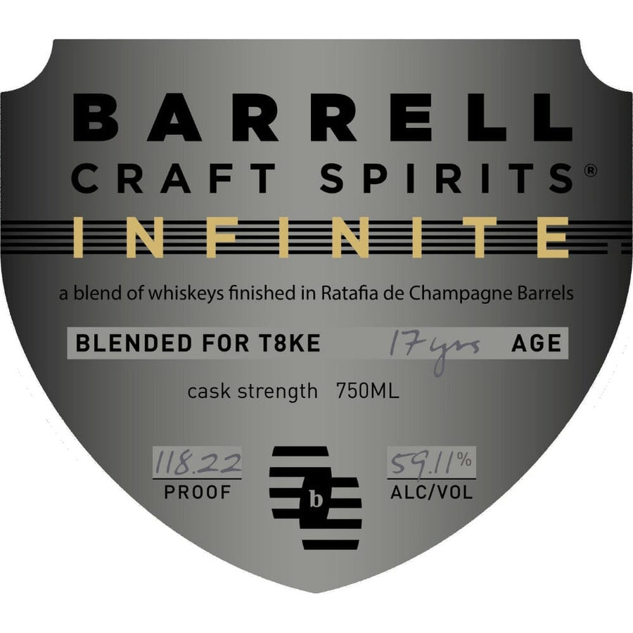 Barrell Craft Spirits Infinite Finished in Ratafia de Champagne Barrels Blended Whiskey Barrell Craft Spirits