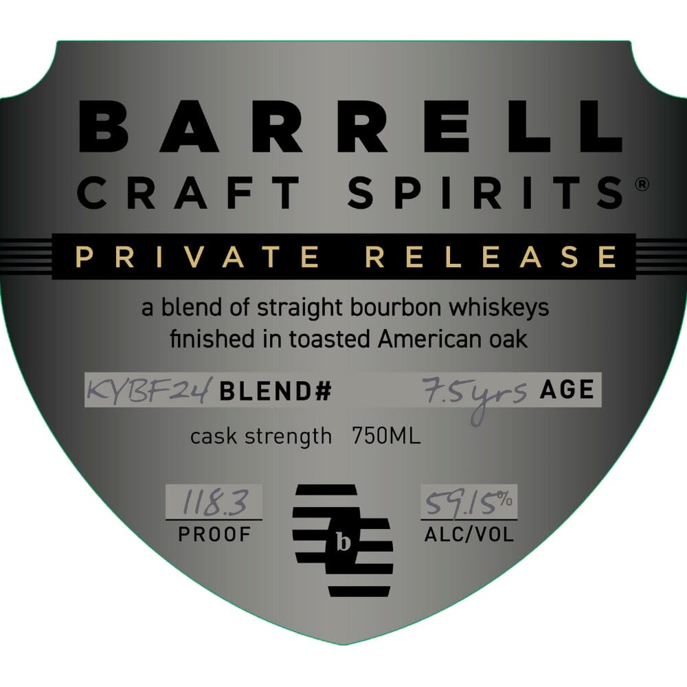 Barrell Craft Spirits Private Release Blend KYBF24 Bourbon Barrell Craft Spirits