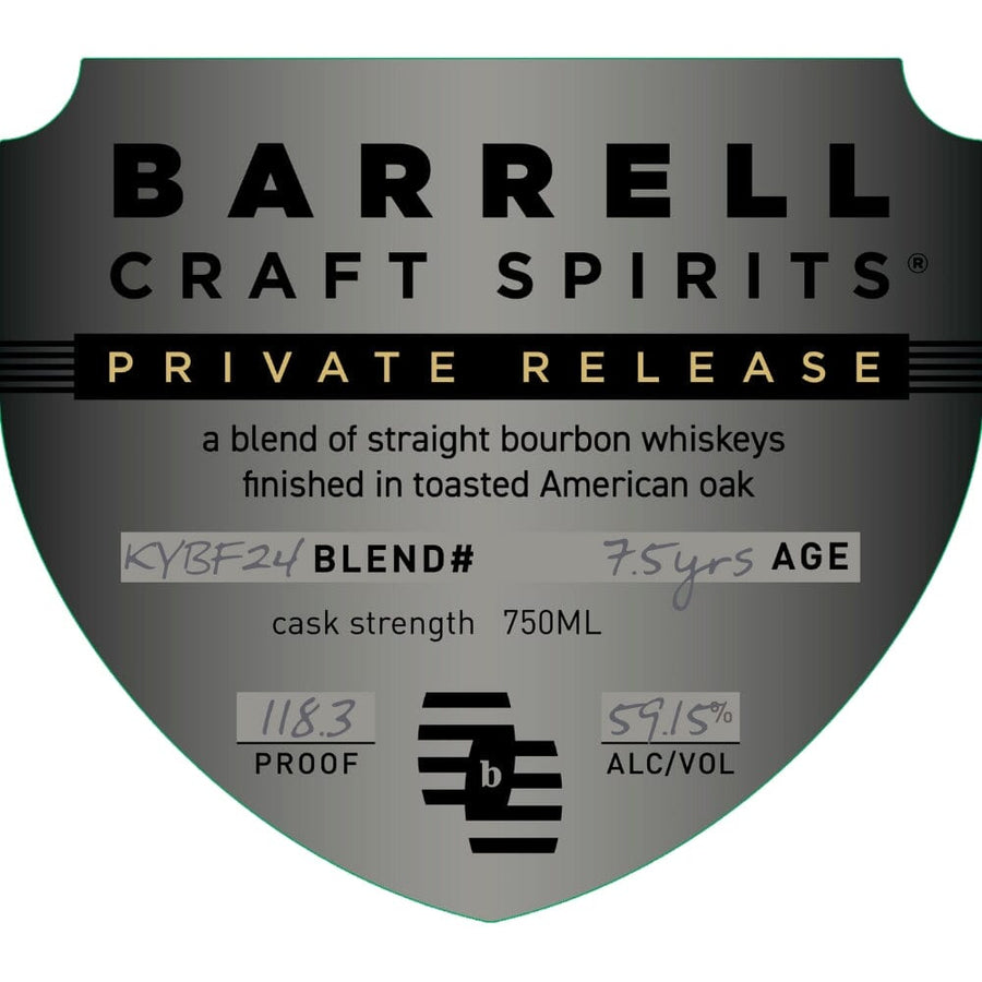 Barrell Craft Spirits Private Release Blend KYBF24 Bourbon Barrell Craft Spirits