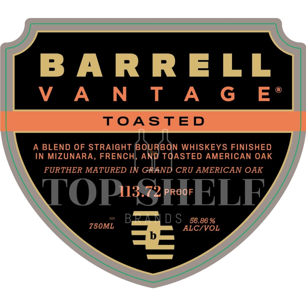 Barrell Vantage Toasted Bourbon Bourbon Barrell Craft Spirits