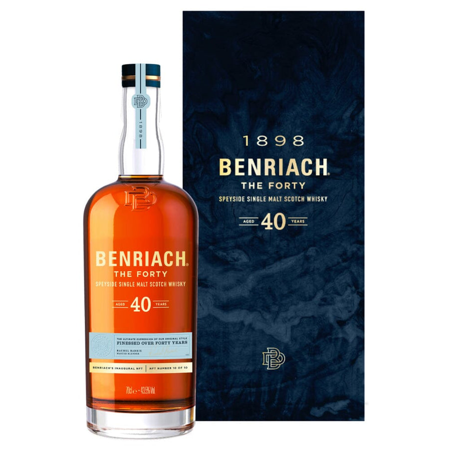Benriach The Forty 40 Year Old Speyside Single Malt Scotch Whisky Scotch BenRiach