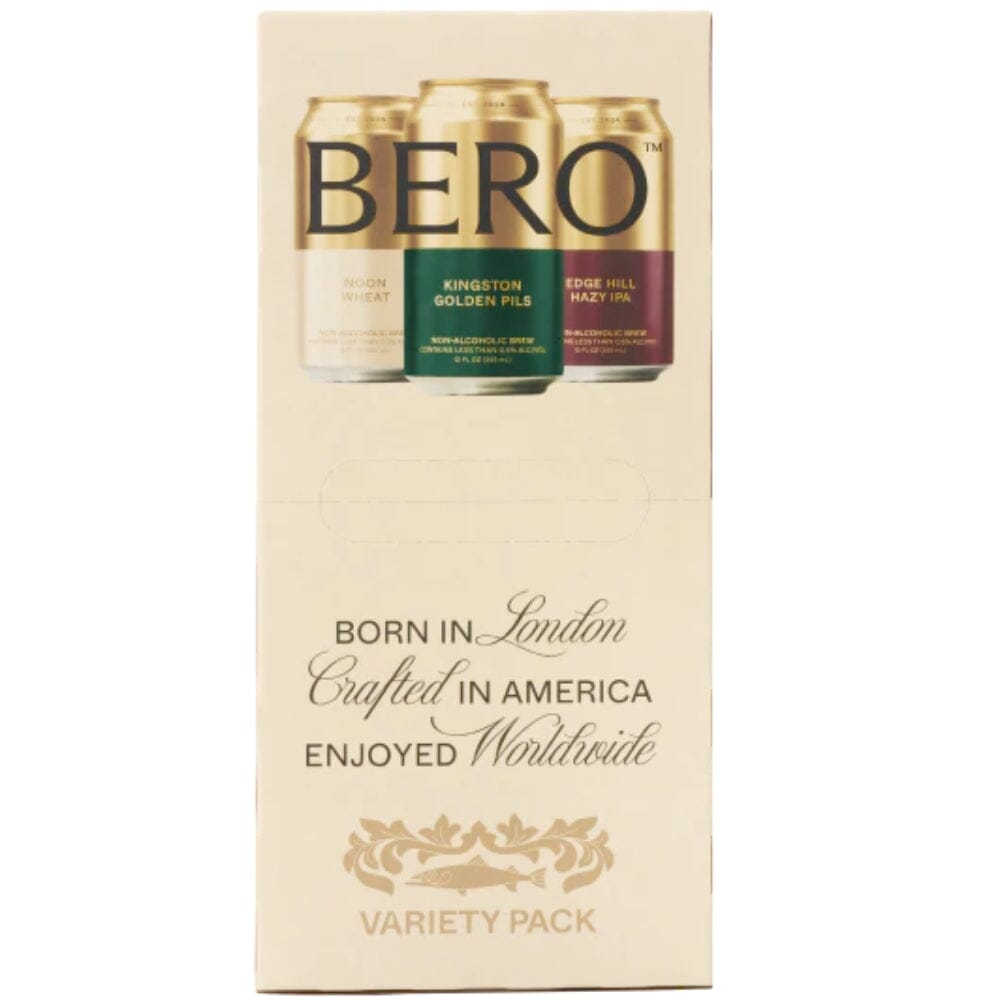 Bero Variety Pack By Tom Holland - Non-Alcoholic Beer Non-Alcoholic Spirits Bero
