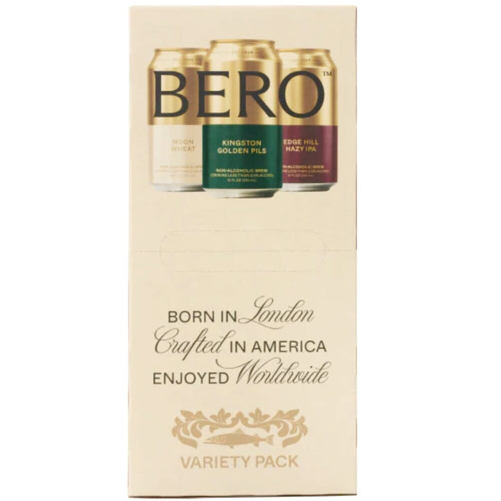 Bero Variety Pack By Tom Holland - Non-Alcoholic Beer Non-Alcoholic Spirits Bero