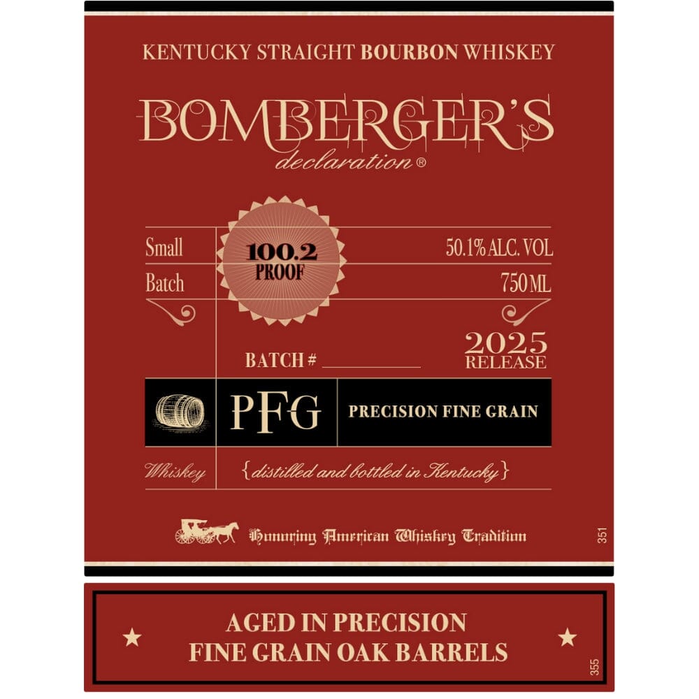 Bomberger’s Declaration Precision Fine Grain Bourbon Bourbon Michter's