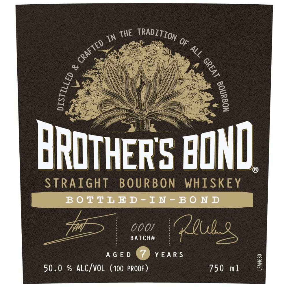 Brother’s Bond 7 Year Old Bottled in Bond Bourbon Bourbon Brother's Bond Distilling Company