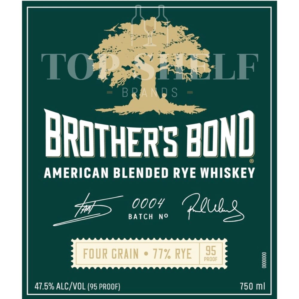 Brother’s Bond American Blended Rye Batch #4 Rye Whiskey Brother's Bond Distilling Company