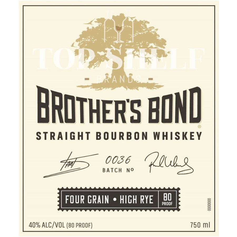 Brother’s Bond Four Grain High Rye Bourbon Bourbon Brother's Bond Distilling Company