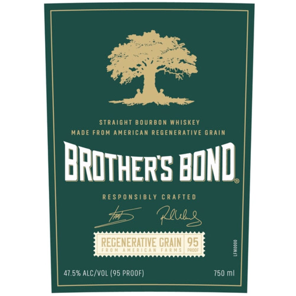 Brother’s Bond Regenerative Grain Bourbon By Ian Somerhalder & Paul Wesley Bourbon Brother's Bond Distilling Company