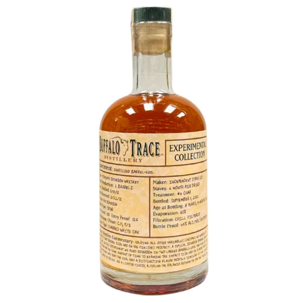 Buffalo Trace Experimental Collection Oversized Barrel 500ml Bourbon Buffalo Trace