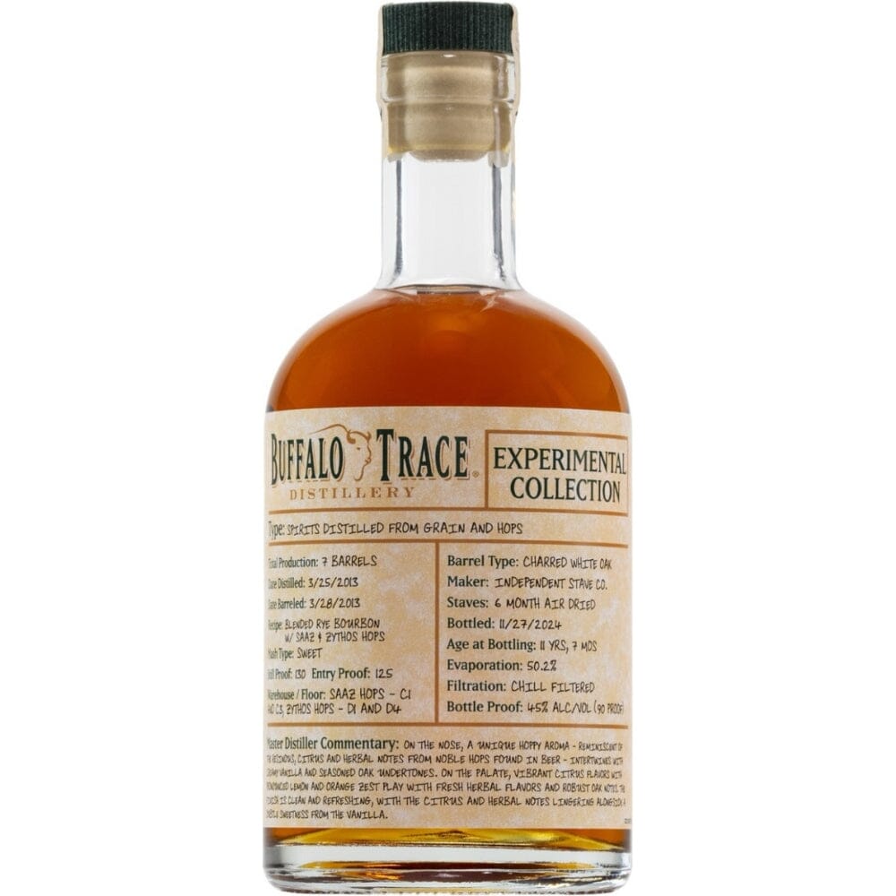 Buffalo Trace Experimental Collection: Spirits Distilled from Grain and Hops Whiskey Buffalo Trace