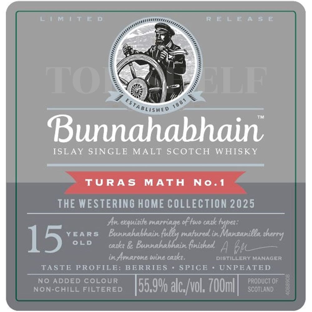 Bunnahabhain Turas Math No. 1 Scotch Bunnahabhain