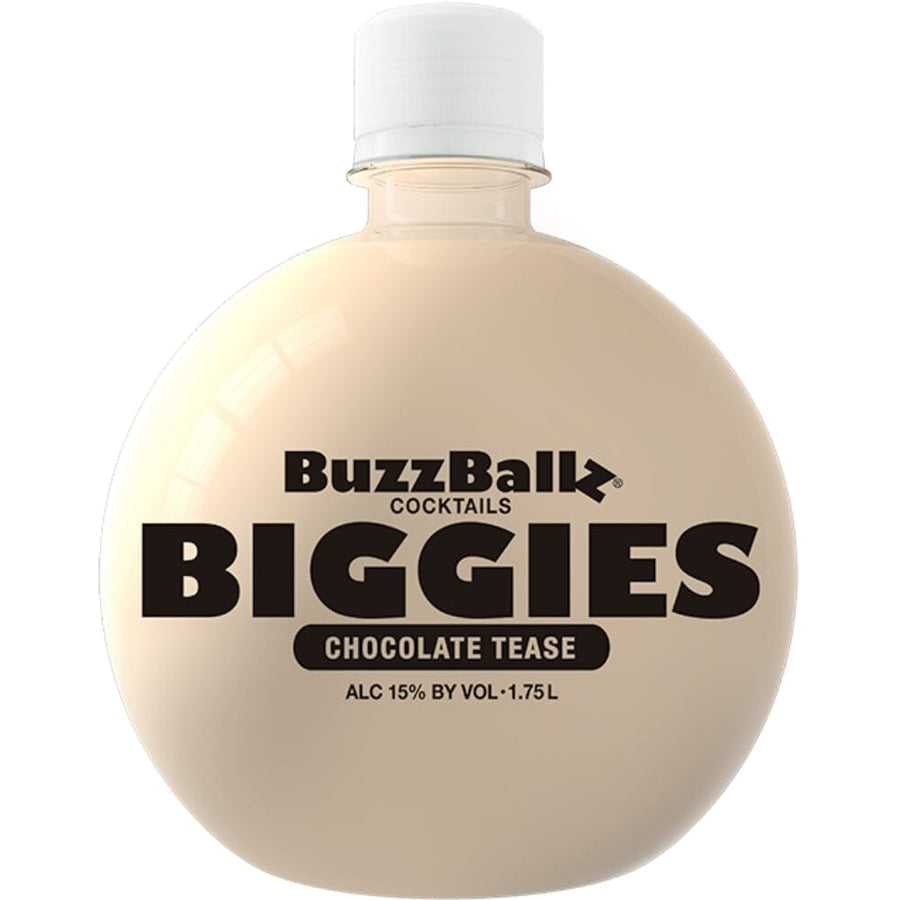 Buzzballz Biggies Chocolate Tease Pre-Mixed Cocktails 1.75L Ready-To-Drink Cocktails Buzzballz