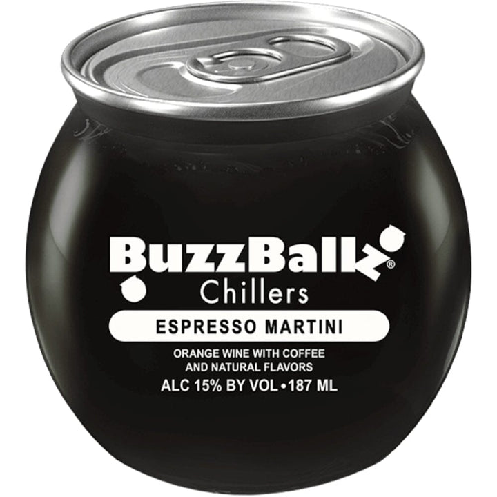 Buzzballz Espresso Martini Pre-Mixed Cocktails 4-Pack Ready-To-Drink Cocktails Buzzballz