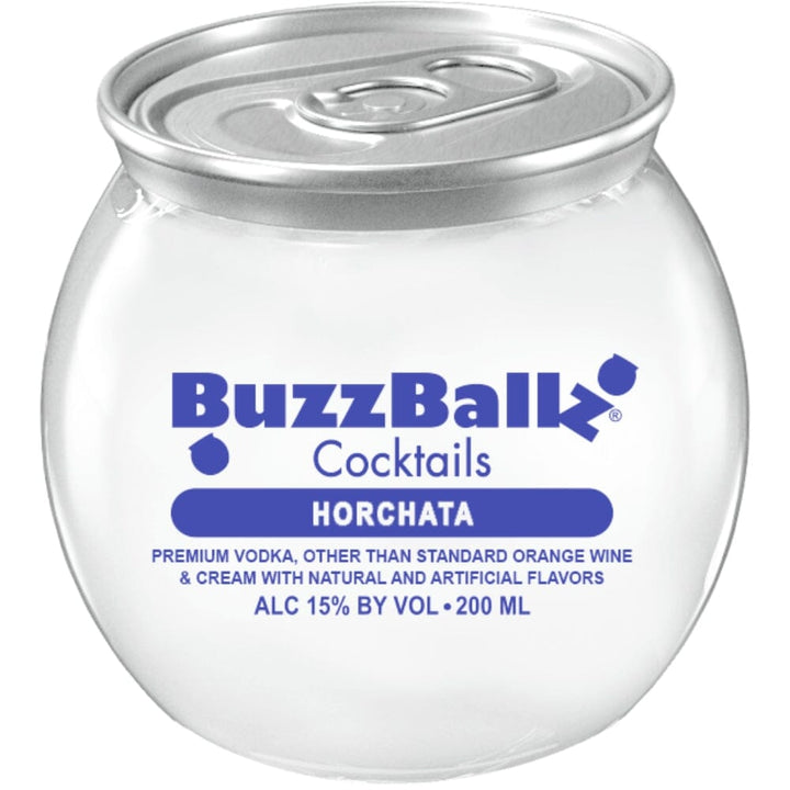 Buzzballz Horchata Pre-Mixed Cocktails 4-Pack Ready-To-Drink Cocktails Buzzballz