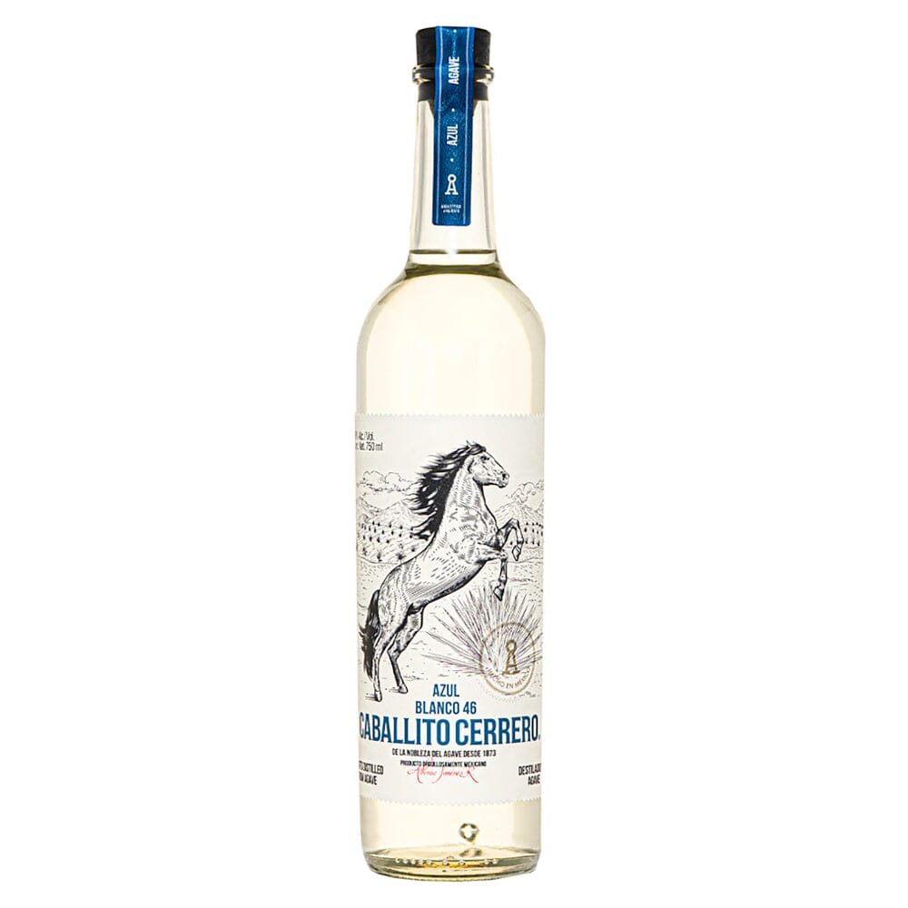 Caballito Cerrero Azul Blanco Agave Spirits Caballito Cerrero