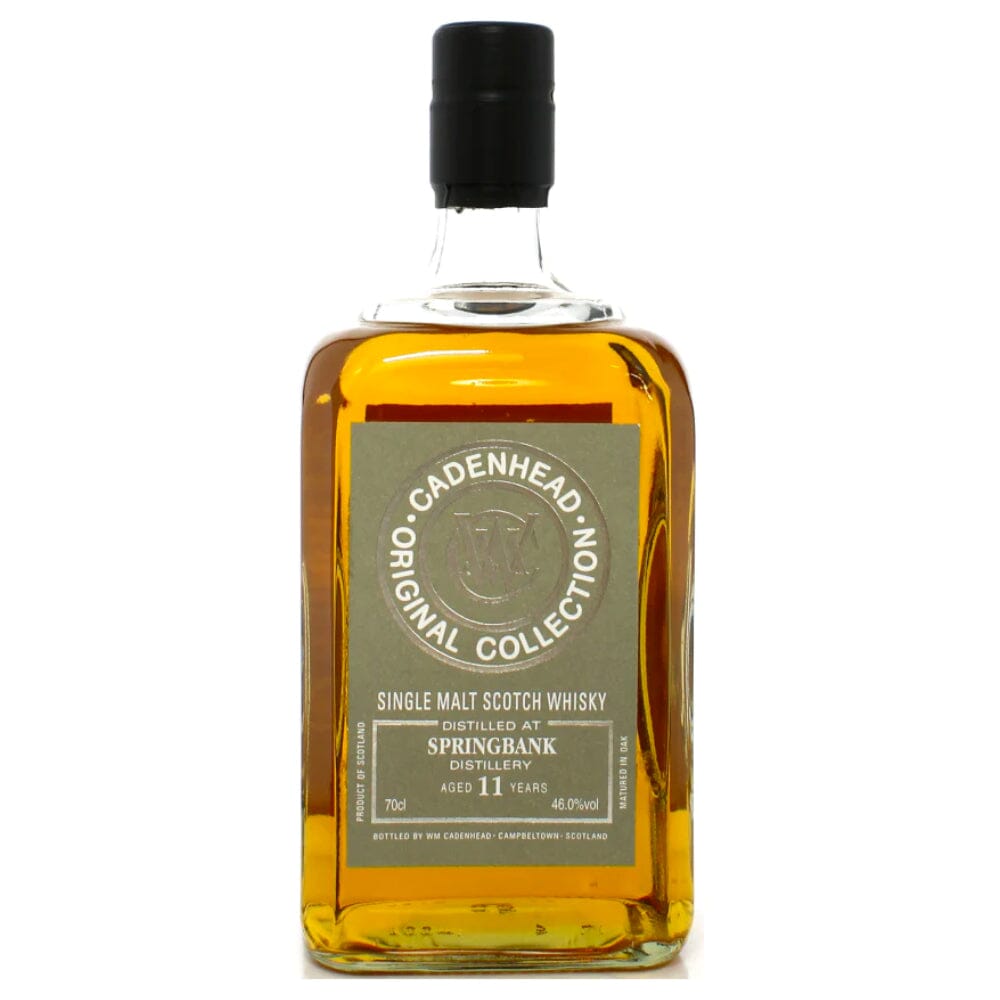 Cadenhead Springbank 11 Year Old 92 Proof Scotch Cadenhead