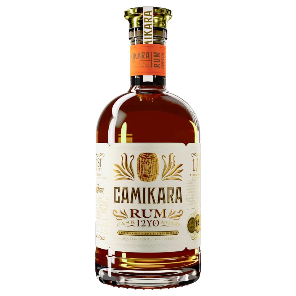 Camikara Rum 12 Year Old Cask Strength Small Batch Rum Rum Camikara