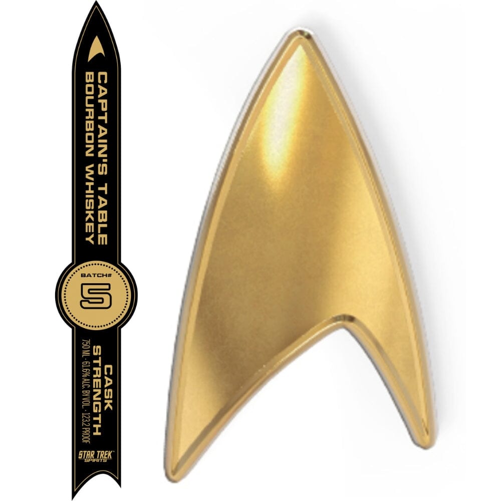 Captain’s Table Batch #5 Cask Strength Bourbon Bourbon Star Trek Spirits