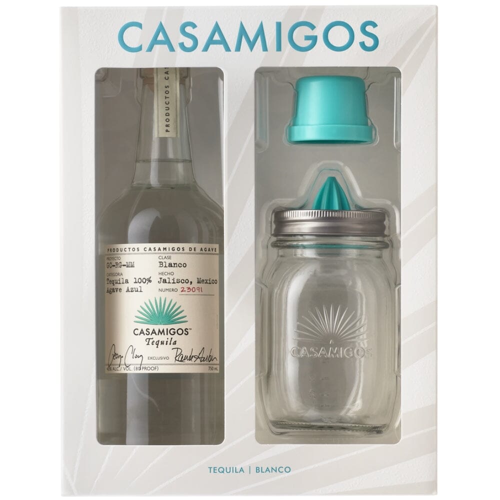 Casamigos Blanco W/ Mason Jar Juicer Tequila Casamigos Tequila