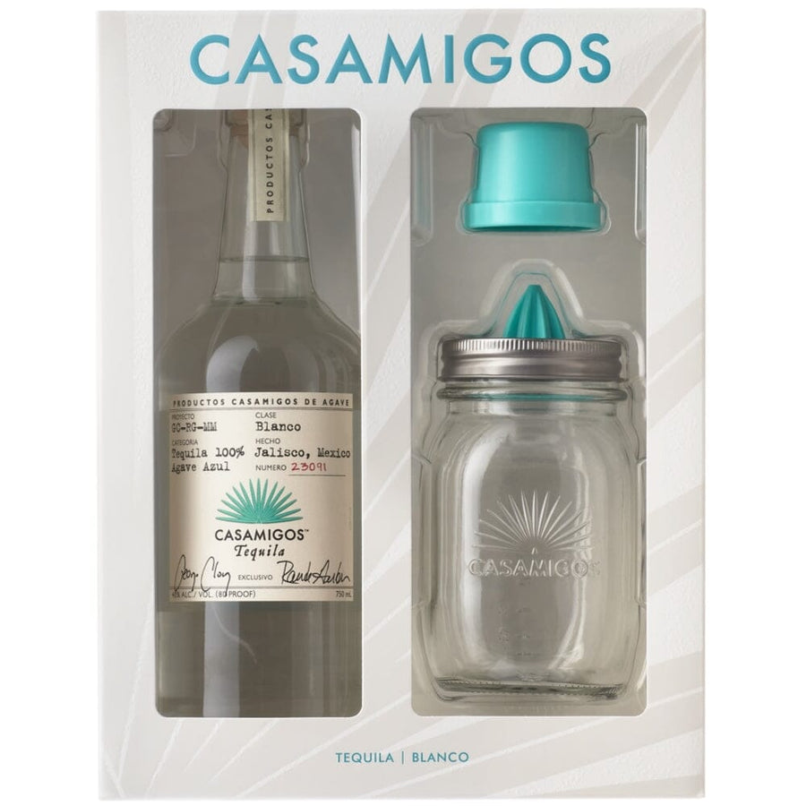 Casamigos Blanco W/ Mason Jar Juicer Tequila Casamigos Tequila