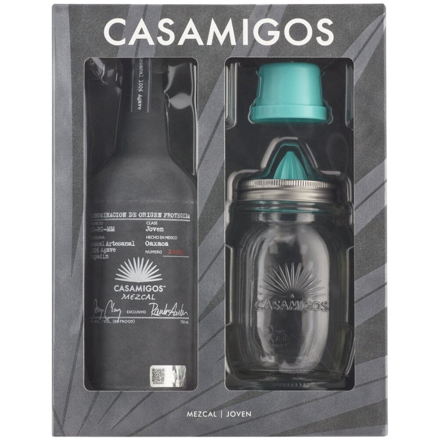 Casamigos Joven Mezcal W/ Mason Jar Juicer Mezcal Casamigos Tequila